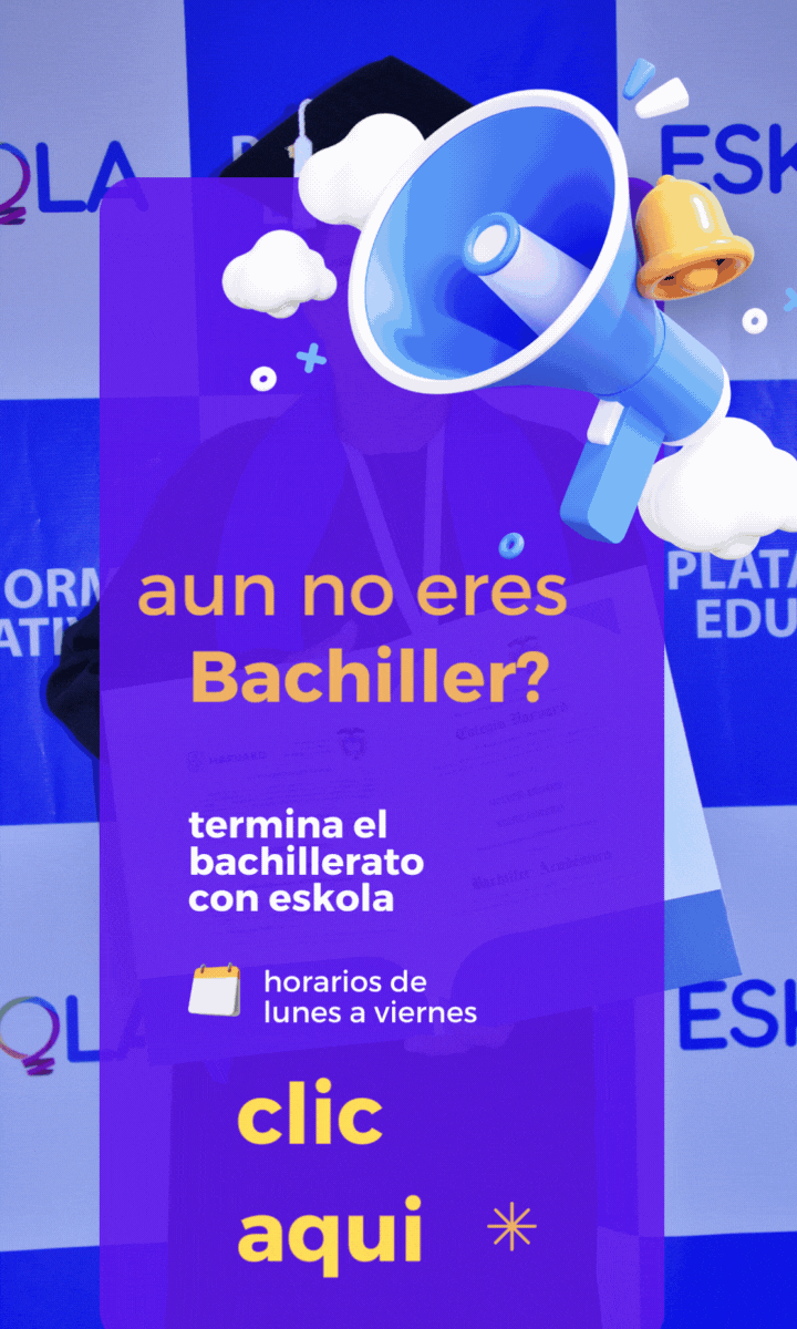 bachillerato para adultos eskolatec